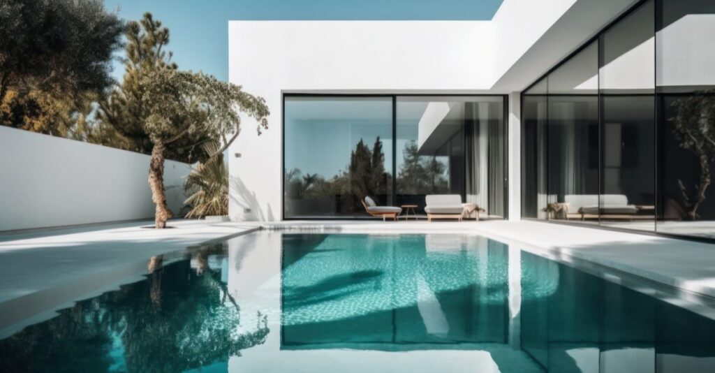 Casa con piscina