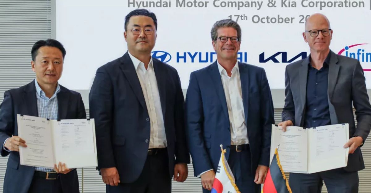 Hyundai acuerdo con Infineon