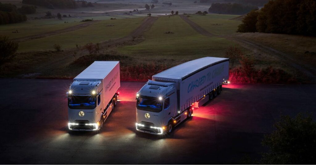 Camión eléctrico de Mercedes-Benz Trucks