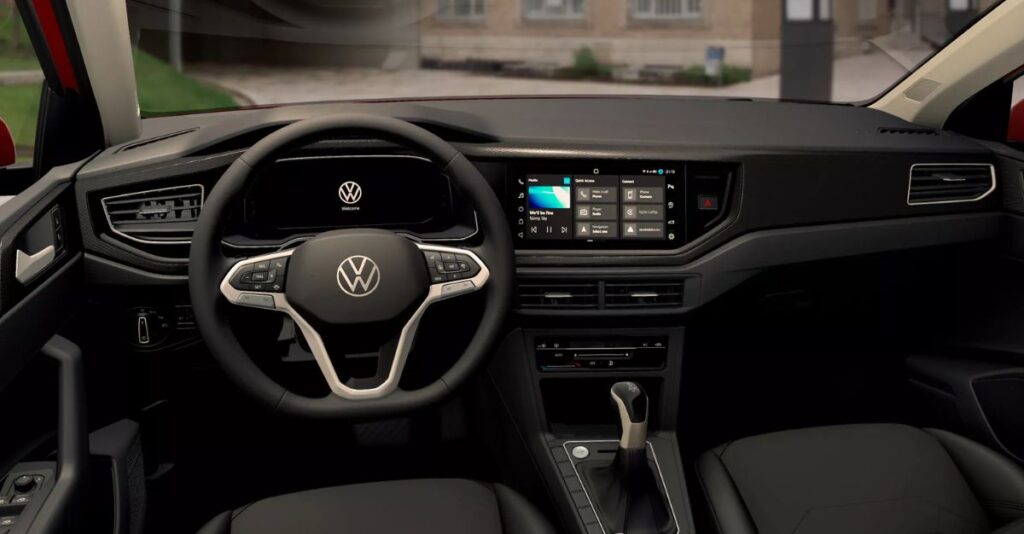 Interior de coche Volkswagen
