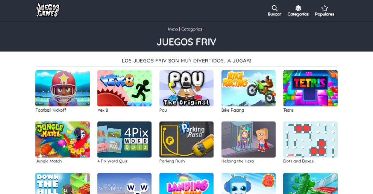 Juegos friv