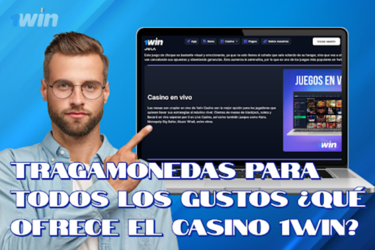 Lee más sobre el artículo Tragamonedas para todos los gustos ¿Qué ofrece el casino 1Win?