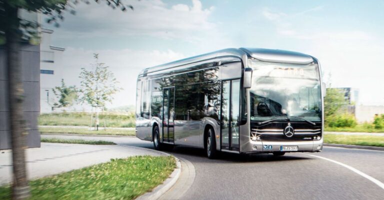 Lee más sobre el artículo Zaragoza se moderniza con autobuses eléctricos Mercedes-Benz eCitaro