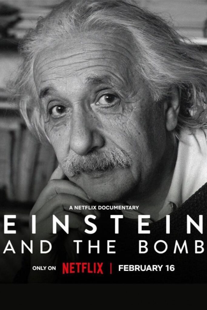 Póster de Einstein y la bomba
