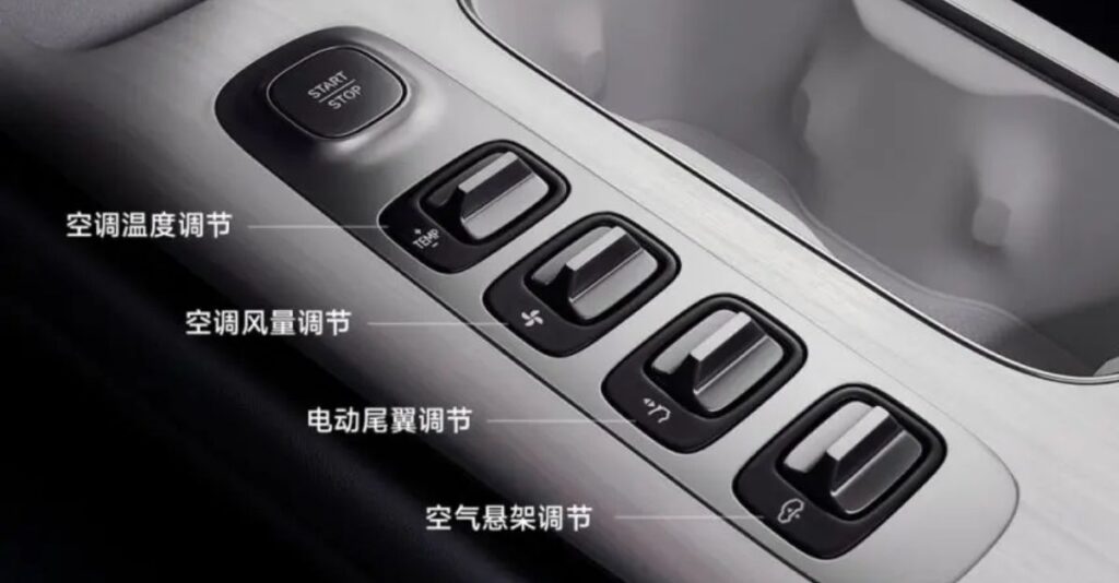 Mandos del coche de Xiaomi