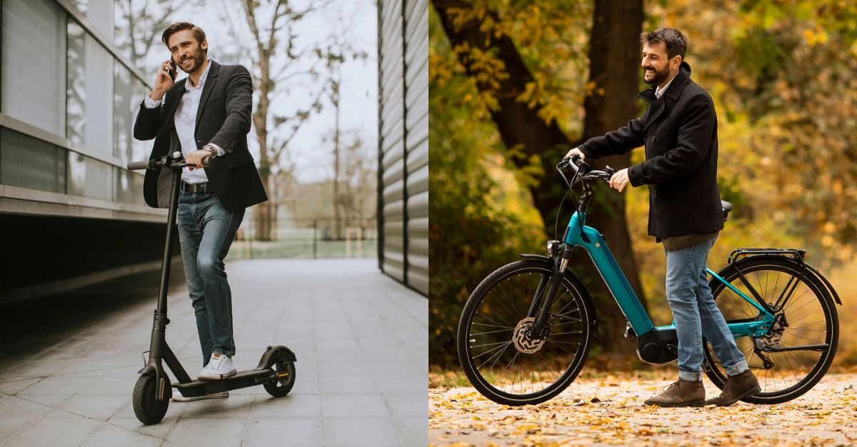 Scooter eléctrico o Bicicleta eléctrica ¿Qué me conviene comprar para la movilidad urbana?