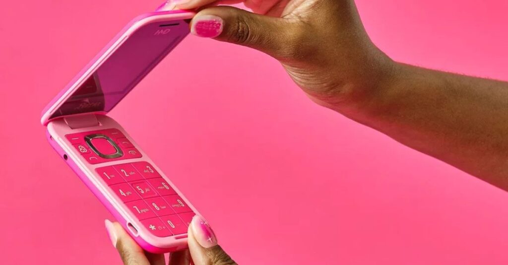 Celular de Barbie