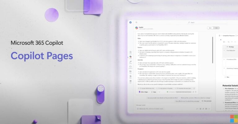 Lee más sobre el artículo Microsoft presenta Copilot Pages: Nueva herramienta para trabajo colaborativo con IA