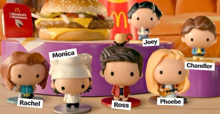 Lee más sobre el artículo McDonald’s lanza Cajita Feliz de “Friends”: Celebrando los 30 años de una sitcom inolvidable