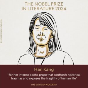 Lee más sobre el artículo Han Kang gana el Nobel de Literatura 2024: Biografía, Trayectoria y Libros destacados