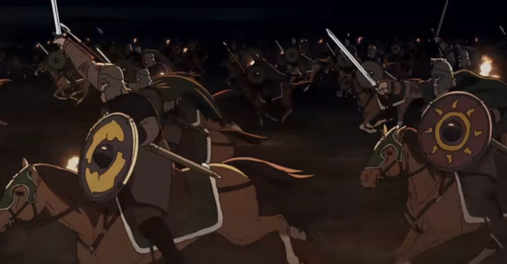 El señor de los anillos La guerra de los Rohirrim