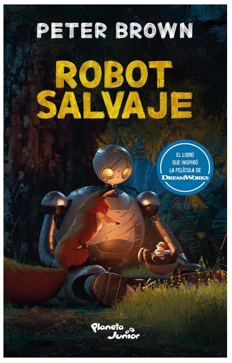 Libro de Robot salvaje