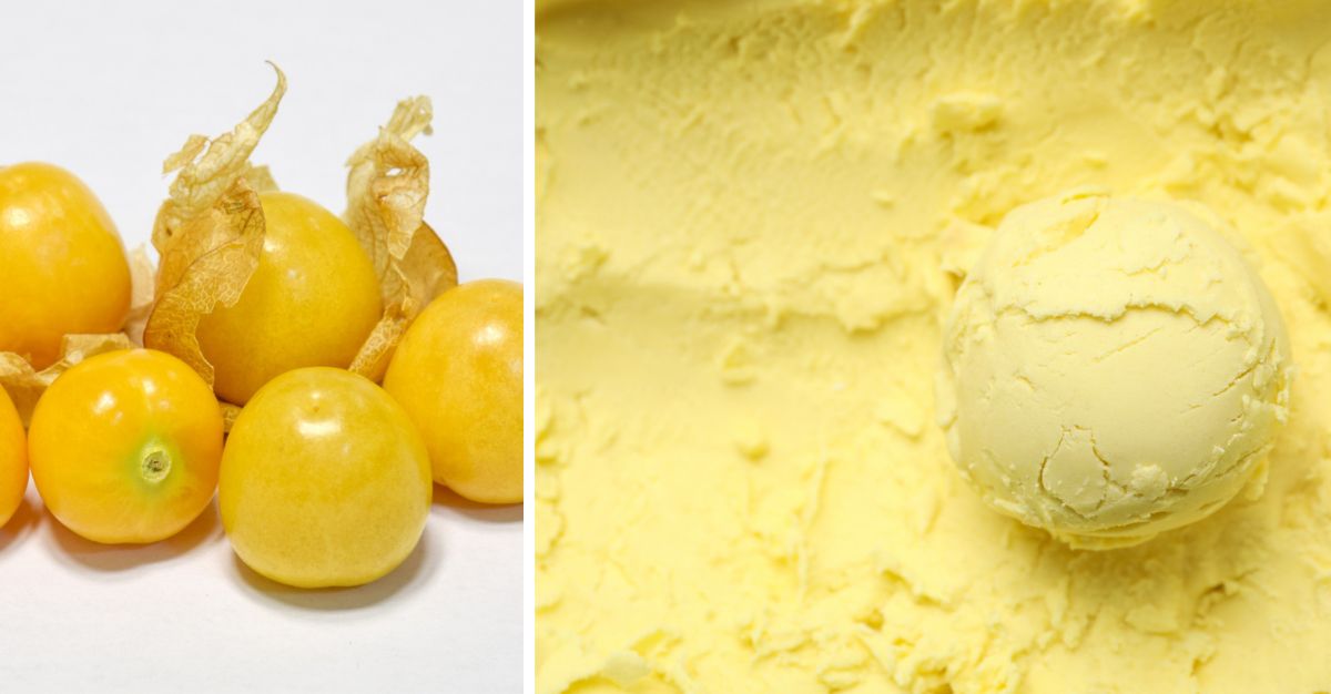 Helados de sabores exóticos como Helado de Uchuva