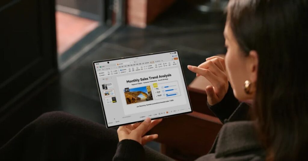 celular plegable Huawei