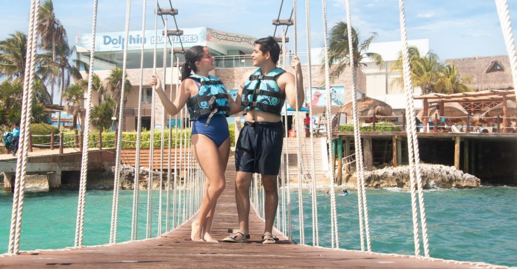 Pareja en Isla MUjeres