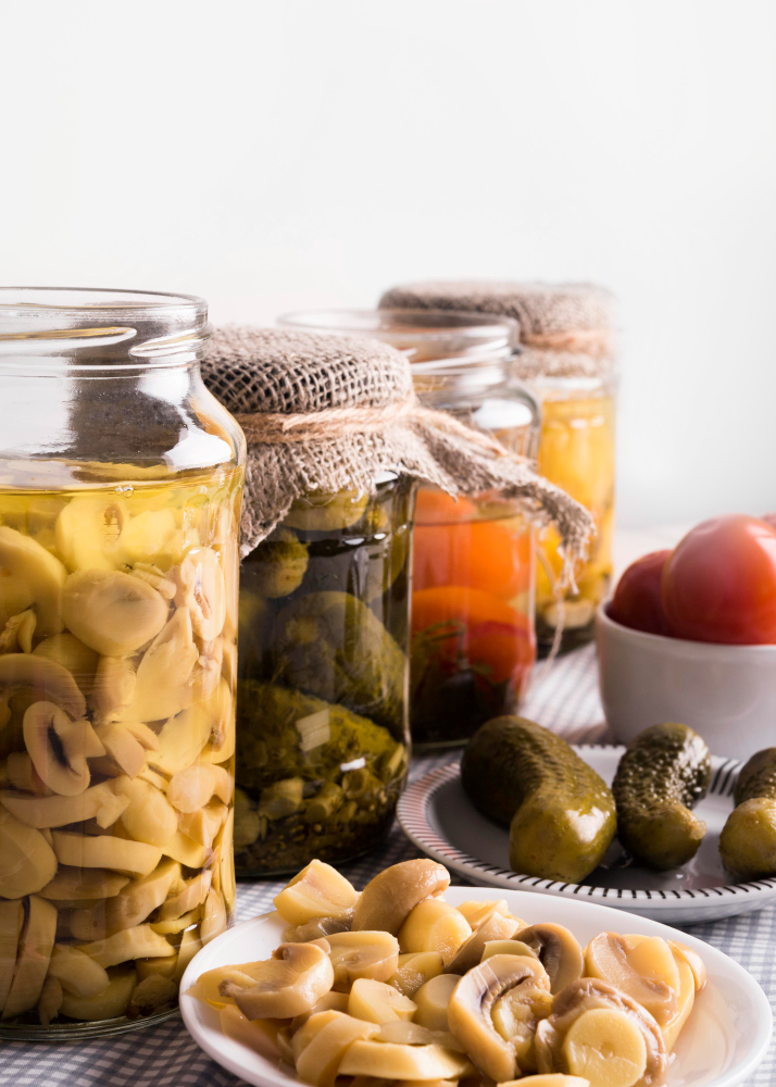 Frascos conservas de calidad para cocina