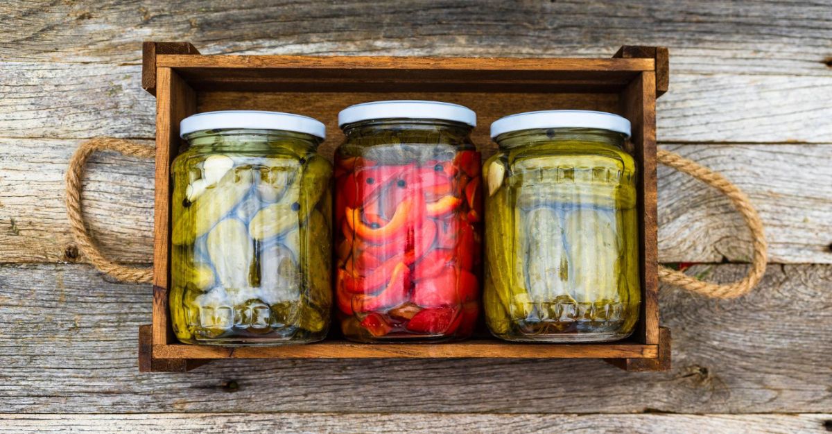Frascos de conservas
