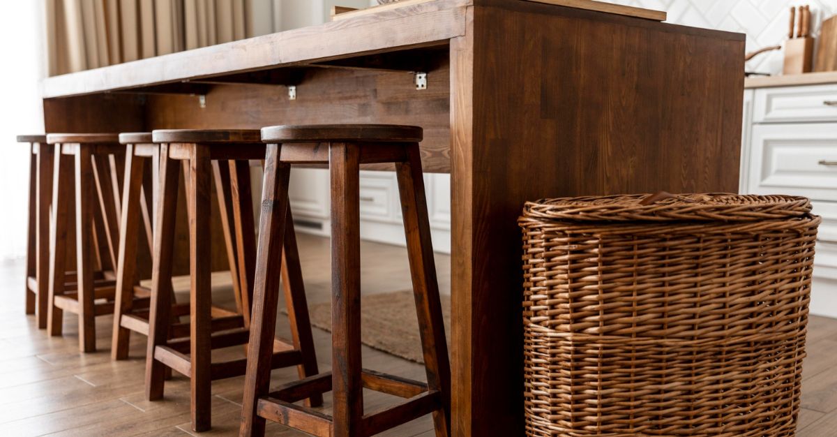 Barra personalizada de madera