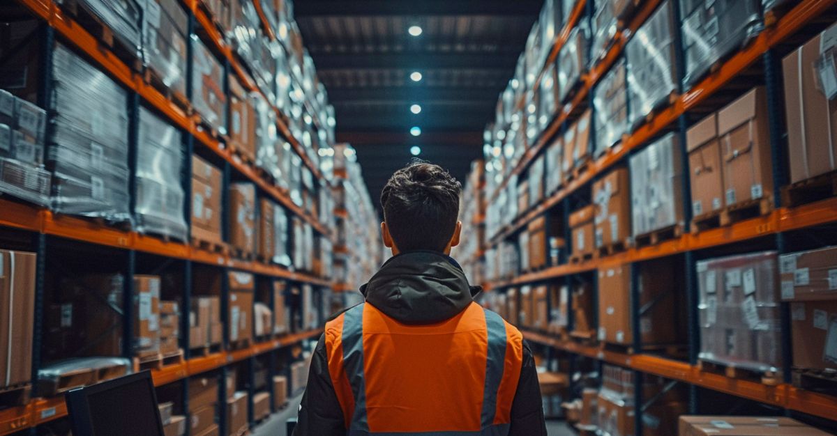 organización estratégica en almacén