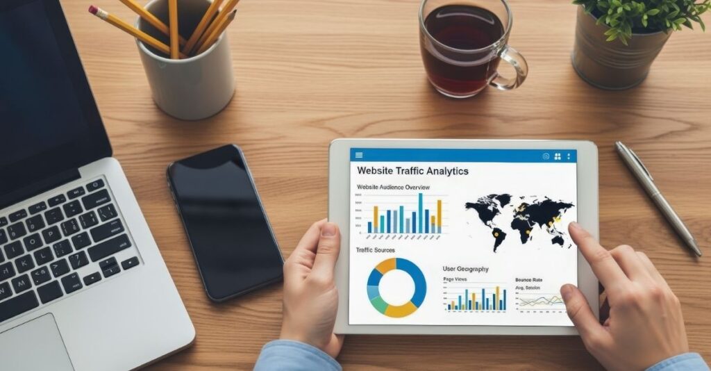 Analítica en una tablet