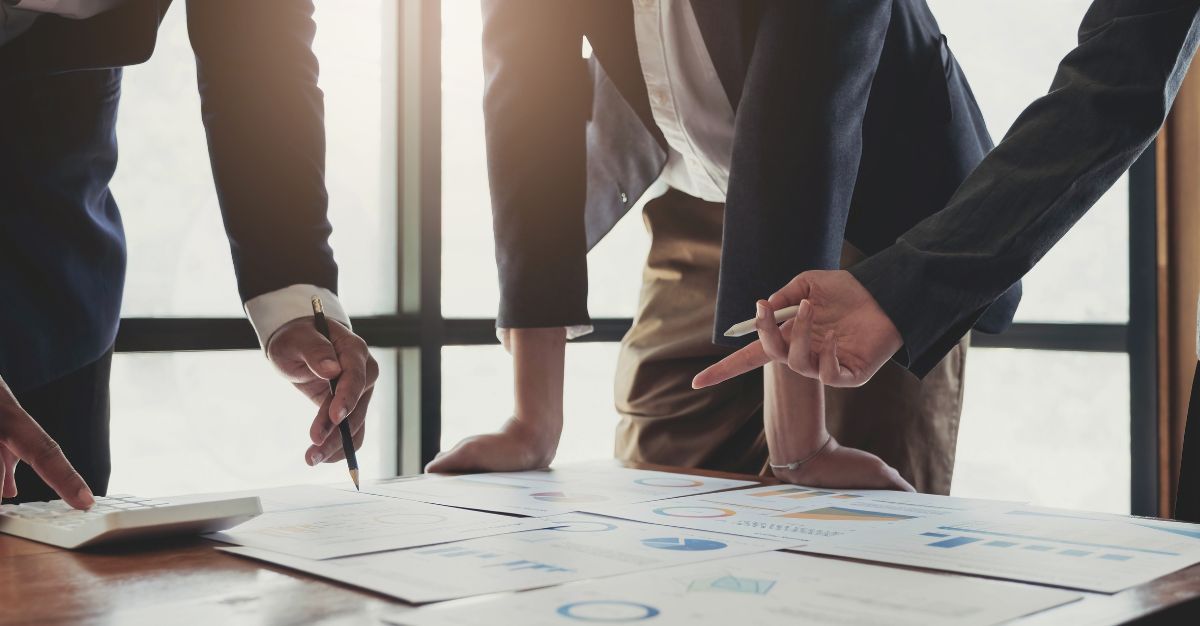 Empresarios equipo de trabajo sucesión en dirección general