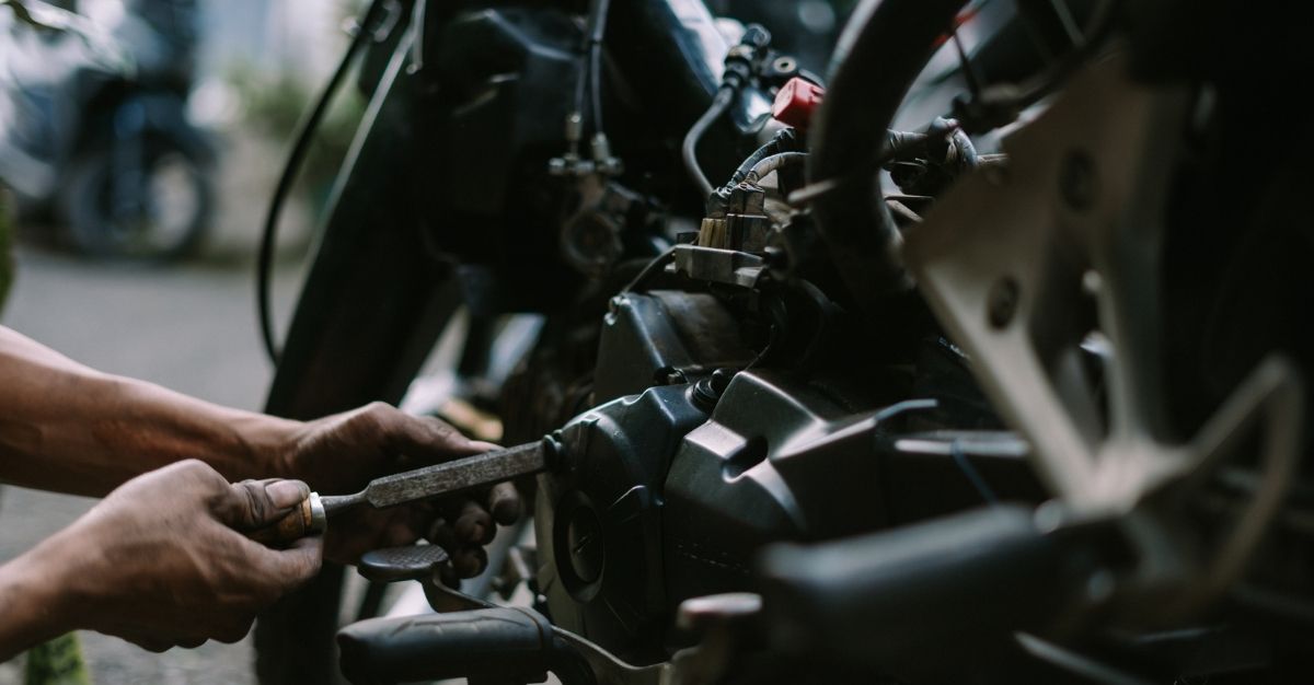 Reparación de motocicleta