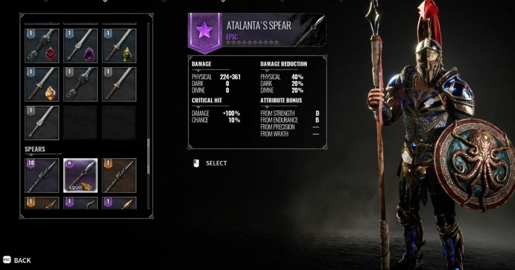 Juego sobre Achilles