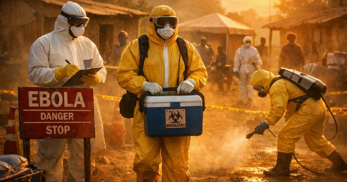 brote de ébola en la República Democrática del Congo
