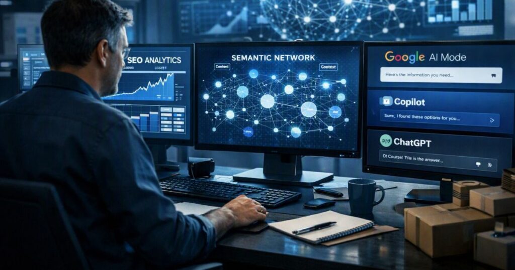 posicionamiento orgánico con inteligencia artificial semántica IA SEO
