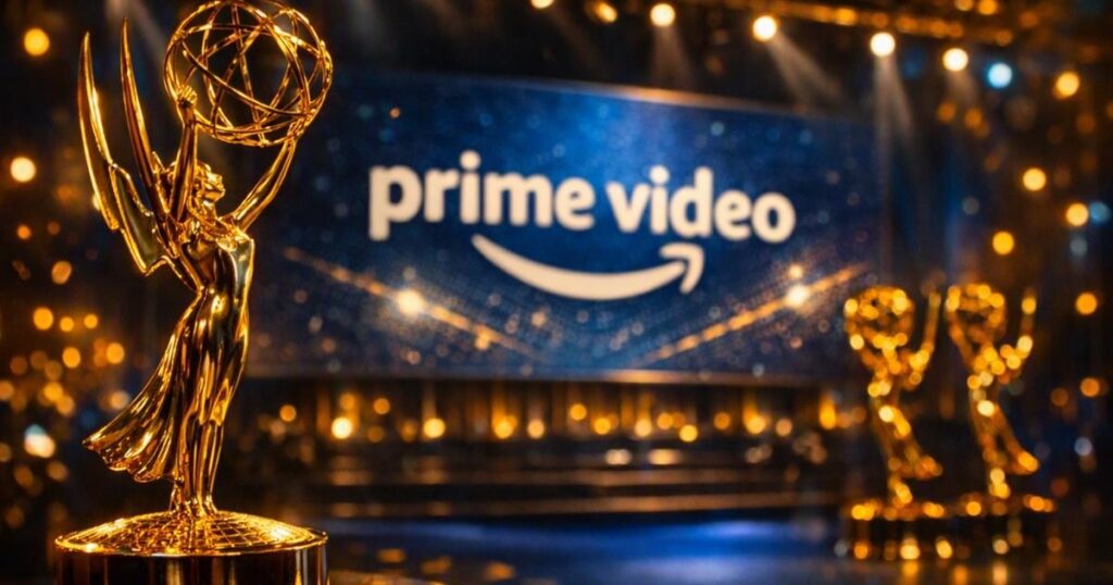 Imagen que muestra premio de los Emmy Awards en Prime Video