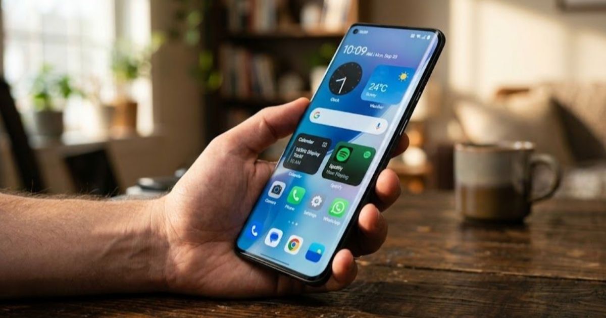 Imagen que muestra el supuesto diseño del OnePlus 16