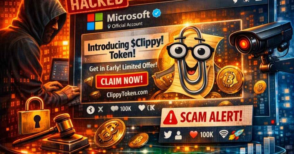 Imagen que representa el hackeo de Microsoft en X